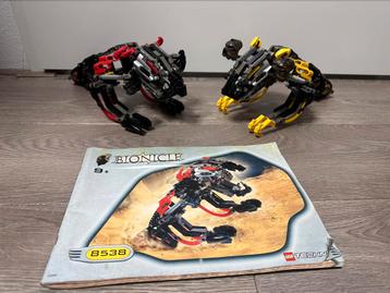 Lego Bionicle 8538 Muaka & Kane-Ra beschikbaar voor biedingen