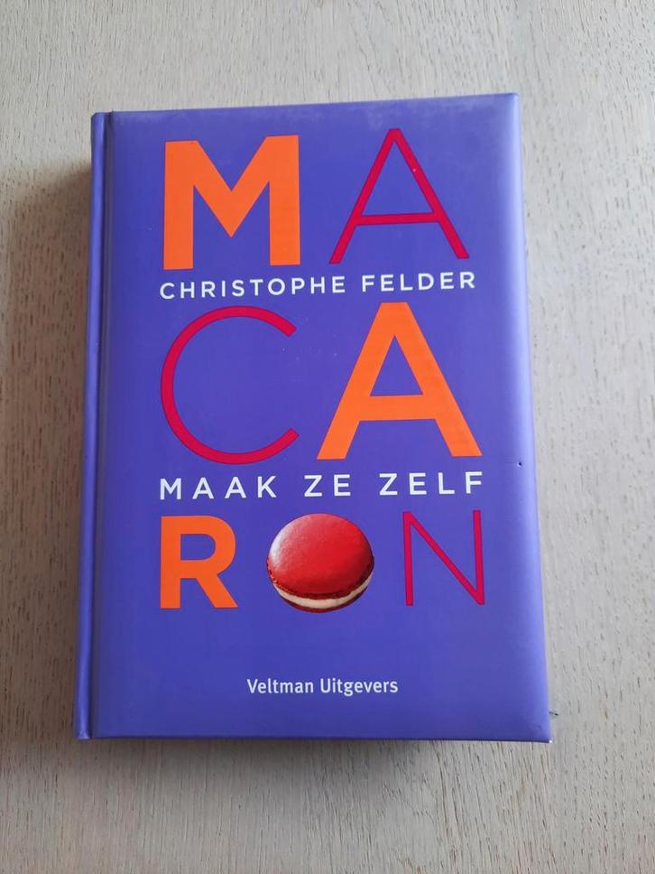 MACARON - Christophe Felder, Boeken, Kookboeken, Zo goed als nieuw, Ophalen of Verzenden