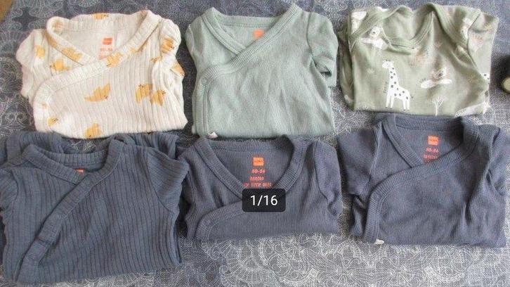 baby rompertjes Hema en C &A - 50 -56 - 62 - à 2,00, Kinderen en Baby's, Babykleding | Baby-kledingpakketten, Zo goed als nieuw