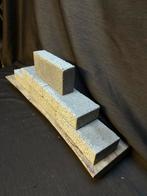 Witte Metselstenen 21x9,7 cm, 5 cm dik - ca. 400 stuks, Ophalen of Verzenden, Gebruikt, Beton