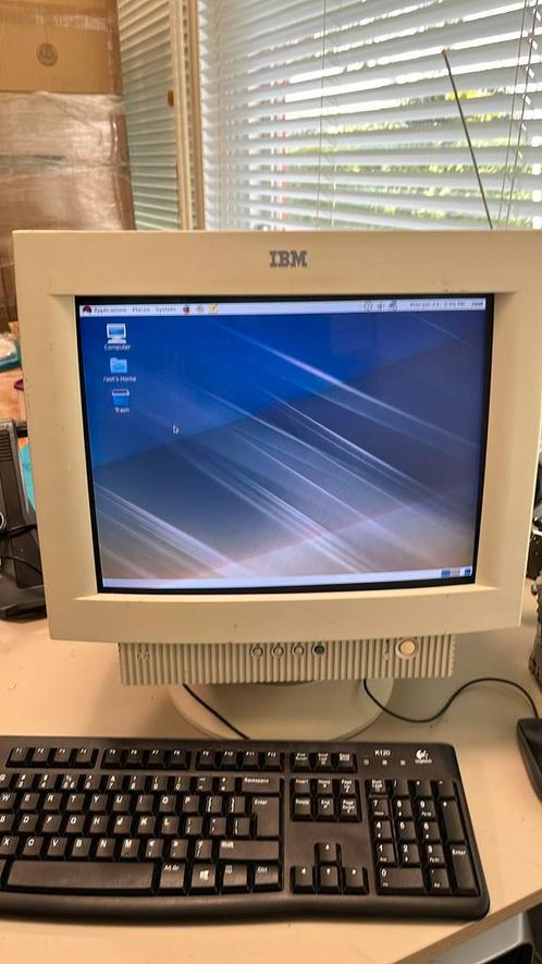 IBM e74 17 inch VGA monitor 1280x1024 max, Computers en Software, Monitoren, Gebruikt, VGA, Overige typen, Overige resoluties