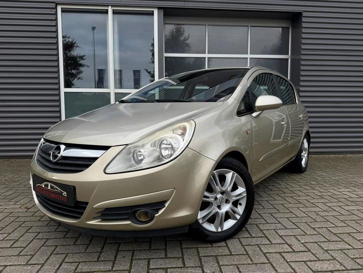 Opel Corsa 1.4 16V 5D 2007 Apk|Airco|Cruise|Lage km|Trekhaak, Auto's, Opel, Bedrijf, Te koop, ABS, Airbags, Airconditioning, Alarm