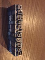 Vintage Loden Letters - Set van 11, Ophalen of Verzenden