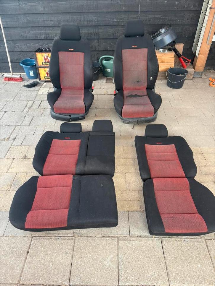 Golf 4/bora recaro interieur, Auto-onderdelen, Interieur en Bekleding, Volkswagen, Gebruikt, Ophalen