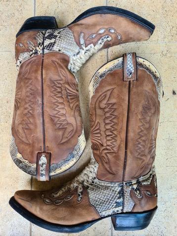 Mexicaanse Muro python boots mt 45. Cowboy western laarzen beschikbaar voor biedingen