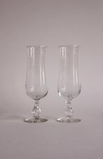 VINTAGE CHAMPAGNEGLAZEN – SET VAN 2 STUKS, Antiek en Kunst, Antiek | Glas en Kristal, Ophalen of Verzenden