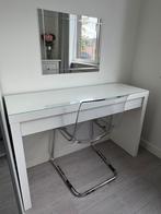 *ZGAN* IKEA Malm Tafel - Wit, Huis en Inrichting, Ophalen, 100 tot 150 cm, Zo goed als nieuw, Minder dan 100 cm