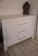 Bopita commode kast hoogglans wit, in goede staat, Kinderen en Baby's, Kinderkamer | Complete kinderkamers, Ophalen, Zo goed als nieuw