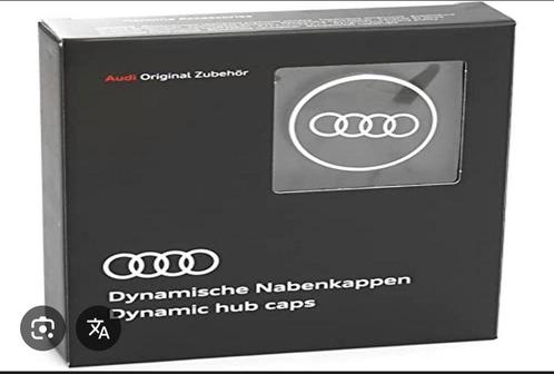 Dynamische Naafdoppen Audi, Auto diversen, Wieldoppen, Nieuw, Ophalen of Verzenden
