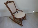 schommelstoel, Huis en Inrichting, Stoelen, Ophalen, Gebruikt, Wit, Eén