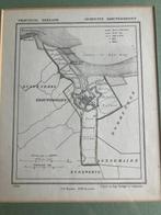 J. Kuyper – Gemeente-Atlas NL- Brouwershaven (Zeeland) 1866, Ophalen of Verzenden, Nederland, Landkaart, Zo goed als nieuw