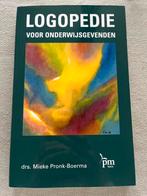 Logopedie voor Onderwijsgevenden - Prachtig Boek!, Boeken, Ophalen of Verzenden, Beta, Zo goed als nieuw, HBO