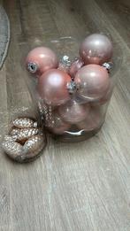 Kerstballen lichtroze, Diversen, Kerst, Ophalen, Gebruikt