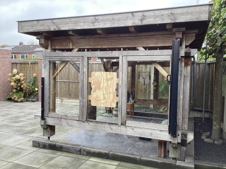 Te koop overkapping, Tuin en Terras, Overkappingen, Gebruikt, Overige typen, Ophalen