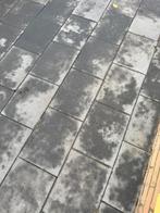 31 Tuintegels / terrastegels. Zwart/antraciet (3,84 m²), Tuin en Terras, Tegels en Klinkers, Ophalen, Beton, Terrastegels