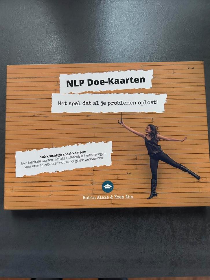 NLP Doe-Kaarten - Het spel dat al je problemen oplost!, Hobby en Vrije tijd, Cursusmateriaal, Nieuw, Welzijn en Spiritualiteit