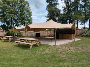 Stretchtent te huur 6x10 mooi groot stijlvolle tent  beschikbaar voor biedingen