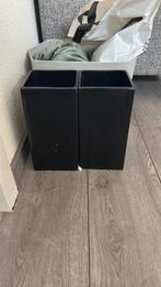 2 Glazen bloempotten te koop, Tuin en Terras, Bloempotten, Overige materialen, Rond, Ophalen of Verzenden, Zo goed als nieuw