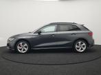 Audi A3 Sportback 45 TFSI e S-Line Plug In Hybrid 245 pk PHE, Auto's, Audi, Stof, Gebruikt, Zwart, 4 cilinders