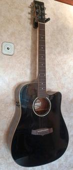 Tanglewood TW28 SL BK CE elektrisch akoestische gitaar, Muziek en Instrumenten, Snaarinstrumenten | Gitaren | Bas, Ophalen of Verzenden