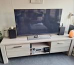 Tv meubel grijs eiken,  Leen Bakker serie Tom., Huis en Inrichting, Kasten | Televisiemeubels, 150 tot 200 cm, Overige materialen