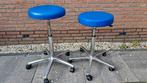 Nog 2 solide rolkrukjes, heel stabiel,verstelbaar. Nw.staat, Ophalen, Blauw, Zo goed als nieuw, Bureaukruk