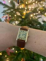 Cartier Tank Vermeil Horloge, Sieraden, Tassen en Uiterlijk, Horloges | Dames, Overige merken, Polshorloge, Ophalen of Verzenden