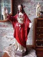 Oud brocant heiligenbeeld Jezus ‼️opruiming‼️, Antiek en Kunst, Antiek | Religie, Ophalen of Verzenden