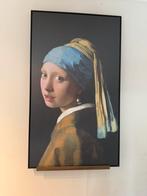 Prachtig schilderij meisje met de parel., Huis en Inrichting, Woonaccessoires | Schilderijen, Tekeningen en Foto's, Ophalen of Verzenden