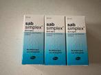 Sab Simplex 3x30ml - Tegen darmkrampjes, Kinderen en Baby's, Ophalen of Verzenden, Nieuw, Overige typen