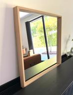Ikea Nissedal spiegel 65x65cm licht eiken ZGAN, Ophalen, Minder dan 50 cm, Zo goed als nieuw, Minder dan 100 cm