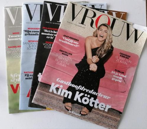 Losse VROUW magazine bijlage Telegraaf 14 - 43 - 44 - 50 '21, Boeken, Tijdschriften en Kranten, Gelezen, Damesbladen, Ophalen of Verzenden