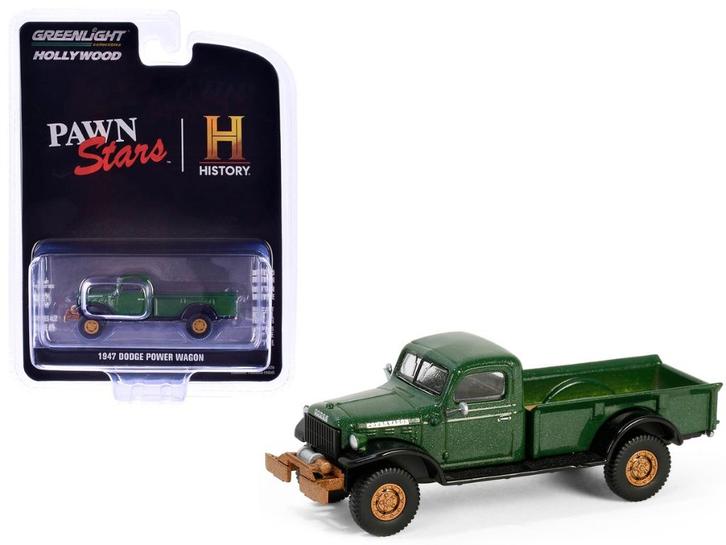 1947 Dodge Power Wagon van Greenlight 1/64 Pawn Stars, Hobby en Vrije tijd, Modelauto's | Overige schalen, Nieuw, Auto, Ophalen of Verzenden