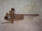 Antieke werkbank, Ophalen, Gebruikt, Bankschroef