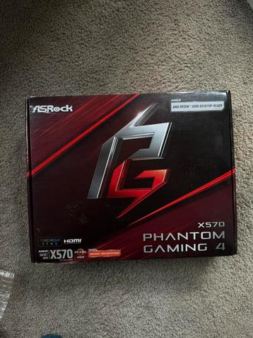 ASRock X570 Phantom Gaming 4 – ATX Moederbord (AMD Ryzen) beschikbaar voor biedingen