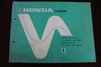 Honda CX500 1977 motorcycle parts catalogue CX 500 katalog, Ophalen of Verzenden, Honda