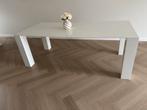 Goossens Vision Eettafel- Massief Hout- modern-japandi, Huis en Inrichting, Tafels | Eettafels, Ophalen, Gebruikt, 100 tot 150 cm
