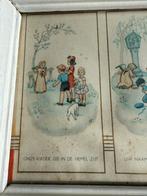 Vintage Prentenlijst 'Onze Vader', Antiek en Kunst, Ophalen of Verzenden, Overige thema's