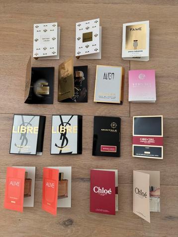 15 nieuwe parfum mini’s van Montale, Mancera, YSL etc. beschikbaar voor biedingen
