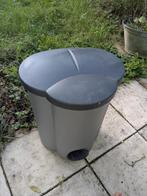 Afvalemmer met pedaal - 3 vakken, Ophalen of Verzenden, Kunststof, Met pedaal, Minder dan 50 cm