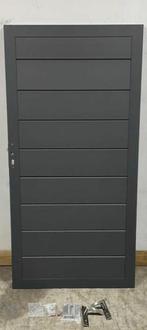 Tuinpoort tuindeuren schuttingdeuren ALUMINIUM of COMPOSIET, Tuin en Terras, Ophalen, Minder dan 100 cm, Draaipoort, 150 tot 200 cm