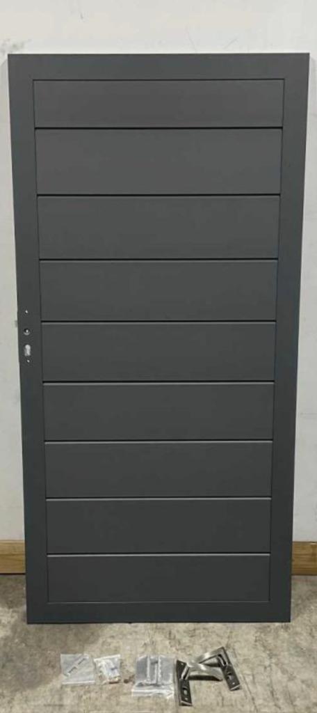 Tuinpoort tuindeuren schuttingdeuren ALUMINIUM of COMPOSIET, Tuin en Terras, Tuinpoorten, Nieuw, Draaipoort, Aluminium, 150 tot 200 cm