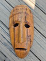 Vintage houten masker Indonesië, Ophalen of Verzenden