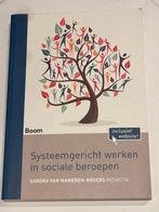 Systeemgericht werken in sociale beroepen – Boom, Boeken, Studieboeken en Cursussen, Ophalen of Verzenden, Alpha, Zo goed als nieuw