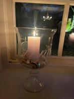 Rivièra Maison Glazen Stolp/Kandelaar - Groot, Huis en Inrichting, Woonaccessoires | Kandelaars en Kaarsen, Overige materialen