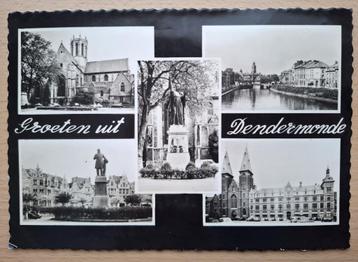 Ansichtkaart Dendermonde(B) omstreeks 1959. beschikbaar voor biedingen