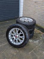 Fiat Punto Evo Velgen met Winterbanden 15 inch, Gebruikt, 16 inch, Banden en Velgen, Personenwagen