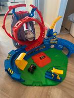 Hot wheels monster trucks  arena t-rex vulkaanarena, Ophalen of Verzenden, Zo goed als nieuw, Handmatig, Hot Wheels