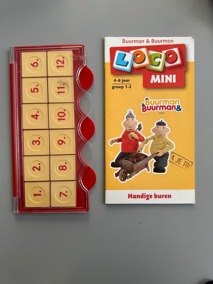 Mini Loco incl. boekje Buurman & Buurman, Kinderen en Baby's, Speelgoed | Educatief en Creatief, Gebruikt, Puzzelen, Ophalen of Verzenden