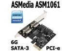ASMedia ASM1061 SATA eSATA PCI-e Controller | 6G | SSD / HDD, Nieuw, IDE, Desktop, Ophalen of Verzenden
